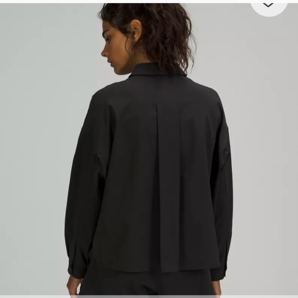 lululemon athletica Black snap up Lightweight Jacket - Picture 2 of 7